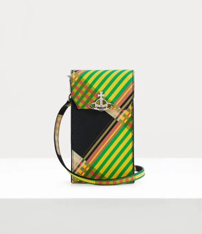 Vivienne Westwood Phone Bag In Green