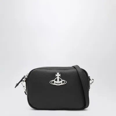 Vivienne Westwood Small Black Anna Shoulder Bag