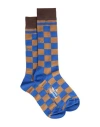 Vivienne Westwood Man Socks & Hosiery Bright Blue Size 6 Merino Wool, Polyamide, Elastane