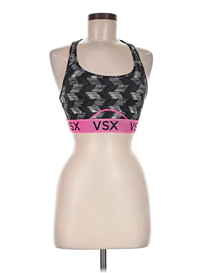 Pre-owned Vsx Sport Sleeveless Top Black Halter Neckline Tops