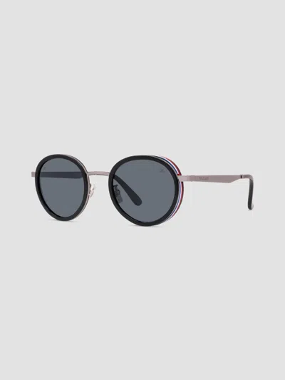 Vuarnet Men's Lifestyle Edge 01 49mm Round Sunglasses In Transparent