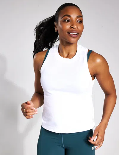 Vuori Energy Tank Top In White