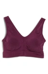 Wacoal B-smooth Seamless Bralette In Italian Plum