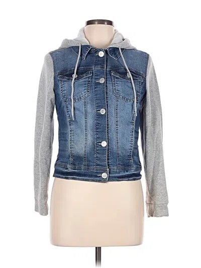Pre-owned Wallflower Denim Jacket In Blue