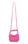 Walter Baker Hazel Mini Hobo Crossbody Bag In Bright Pink