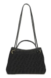Walter Baker Hazel Woven Tote Bag In Black