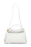 Walter Baker Hazel Woven Tote Bag In White