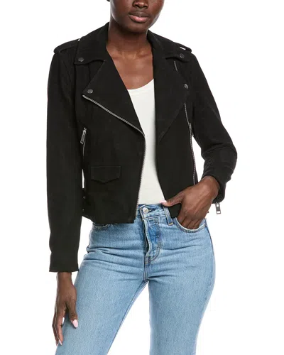 Walter Baker Liz Leather Jacket In Black