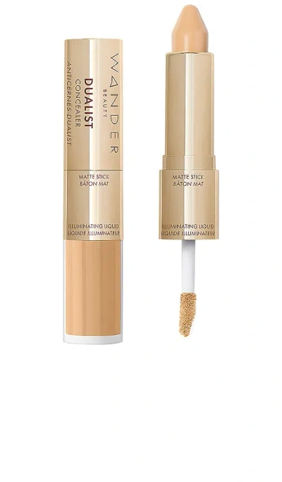 Wander Beauty Dualist Matte And Illuminating Concealer In Light Medium