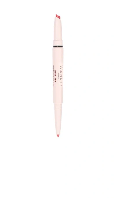 Wander Beauty Lipsetter Dual Lipstick And Liner In Saint Tropez Rose