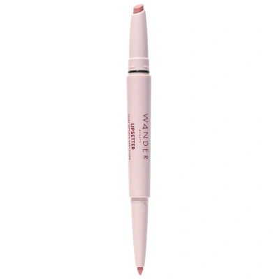 Wander Beauty Lipsetter Dual Lipstick And Liner (various Shades) In White