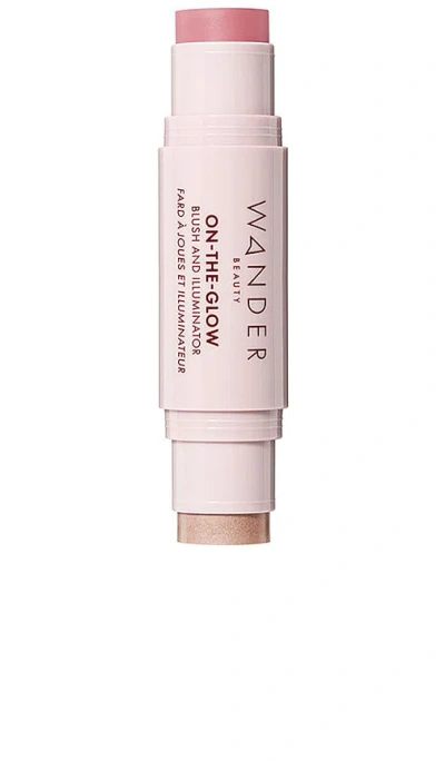 Wander Beauty On-the-glow Blush And Illuminator In Petal Pink & Nude Glow