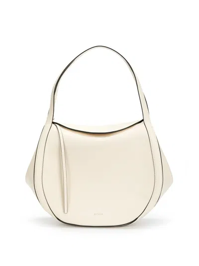 Wandler Contrast-trim Tote Bag In White