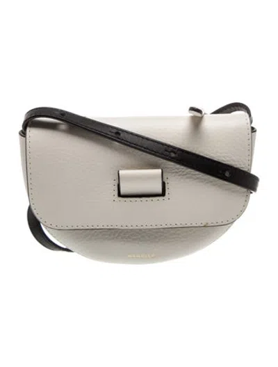 Pre-owned Wandler Leather Crossbody Bag In Neutrals