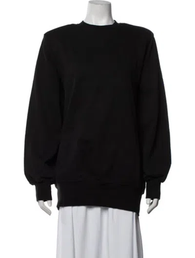 Pre-owned Wardrobe.nyc Crew Neck Long Sleeve Sweatshirt In Black