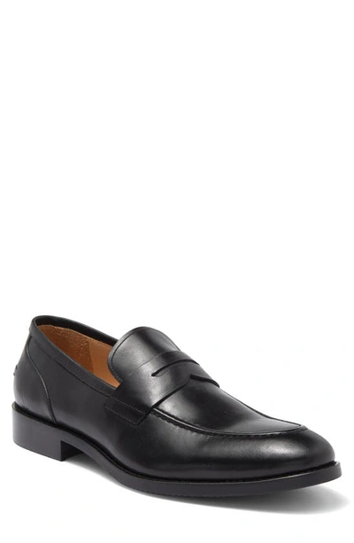 Warfield & Grand Solano Penny Loafer In Black