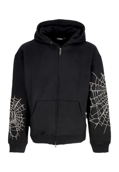 Wasted Paris Hoodie Zip Man Authentic Zip Hoodie Black In Multi