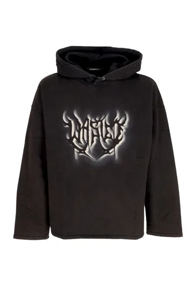 Wasted Paris Men's Hoodie Sword Straight Hoodie Faded Black