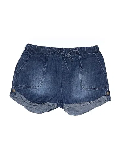 Pre-owned Wax Jean Denim Shorts In Blue