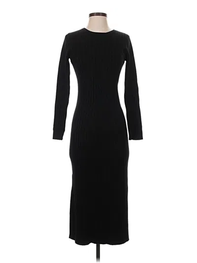 Pre-owned Wayf Casual Dress In Black