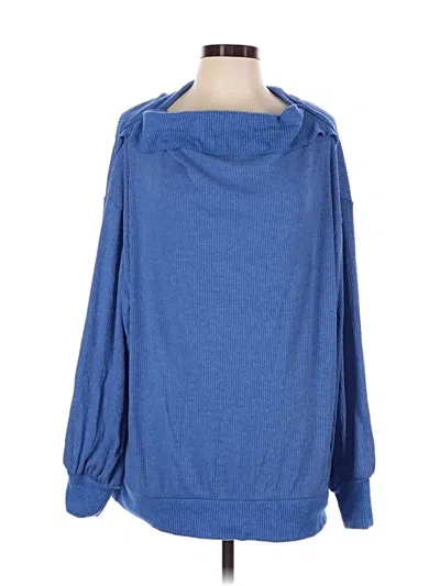 Pre-owned We The Free Sweatshirt In Blue