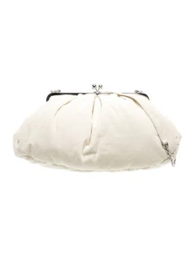 Pre-owned Weekend Max Mara Clutch In Neutrals
