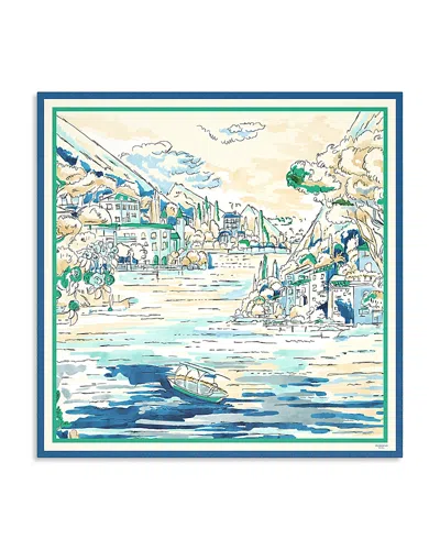 Weekend Max Mara Mkaonesto Silk Print Scarf In Multi