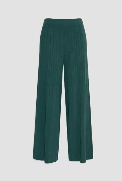 Weekend Max Mara Plissé Green Woman Pants