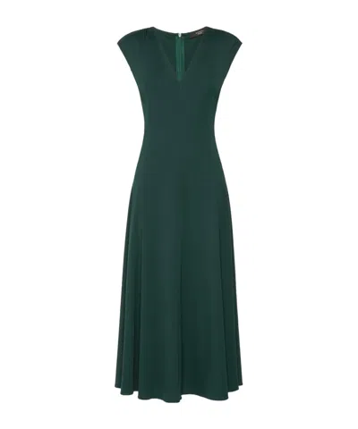 Weekend Max Mara Sleeveless Dress In Green