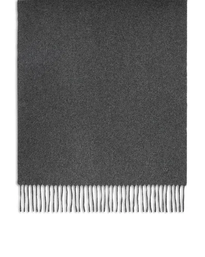 Weekend Max Mara Wkaacoglio Fringed Wool Stole In Gray