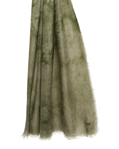 Weekend Max Mara Wkasenior Wool Scarf In Green