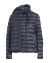 Weekend Max Mara Woman Down Jacket Navy Blue Size 6 Polyester