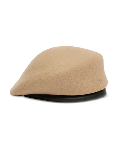 Weekend Max Mara Wool Felt Beret In Brown