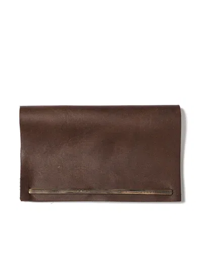 Werkstatt:münchen Werkstatt:munchen Leather Wallet In Brown