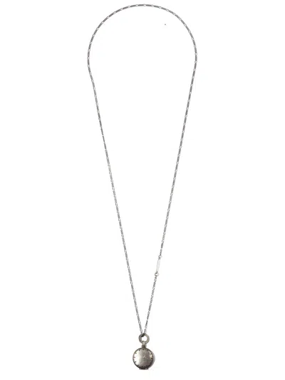 Werkstatt:münchen Werkstatt:munchen Silver Necklace With Pendant
