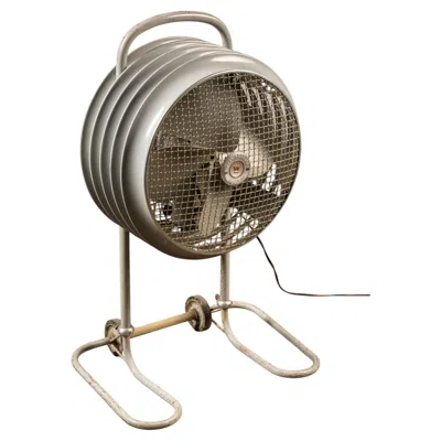 Pre-owned Westinghouse Vintage  Mobilaire Floor Fan In Brown