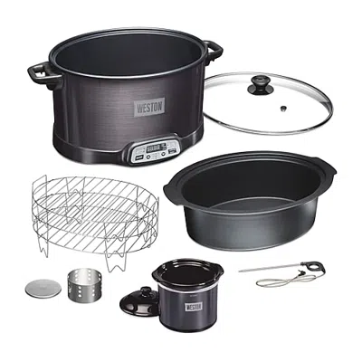 Weston 6 Qt Slow Cooker In Stainless Steel