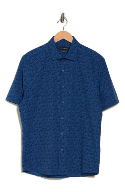 Westzeroone Barker Short Sleeve Shirt In Blue