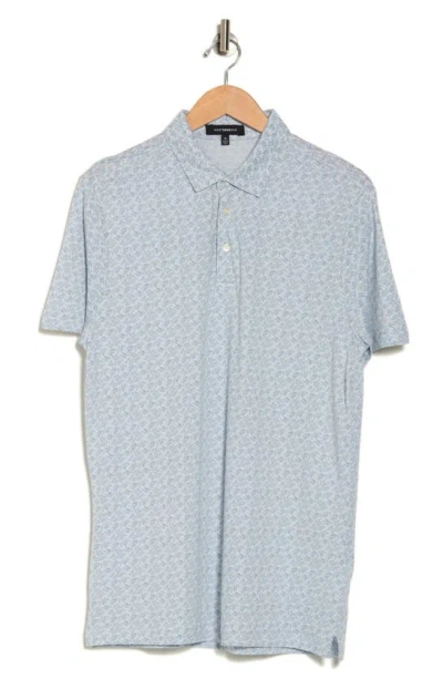 Westzeroone Barley Short Sleeve Polo In Light Blue