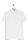 Westzeroone Boston Cotton Blend Polo In White