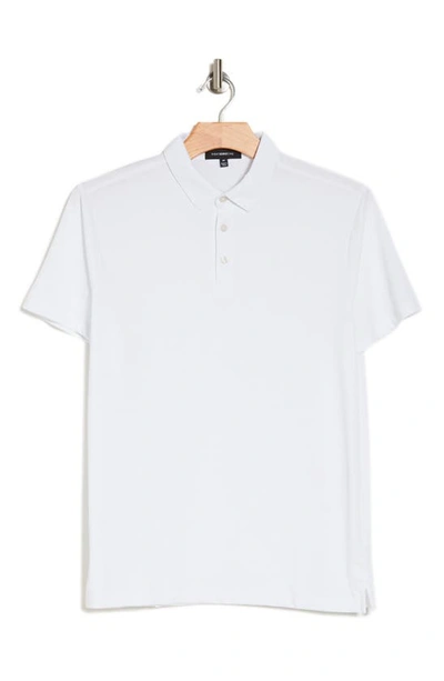 Westzeroone Boston Cotton Blend Polo In White