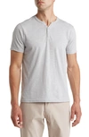 Westzeroone Bryant Short Sleeve Y-neck Shirt In Chalk