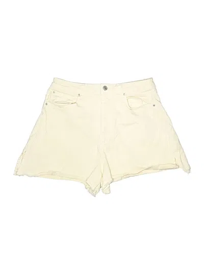 Pre-owned Weworewhat Shorts In Ivory