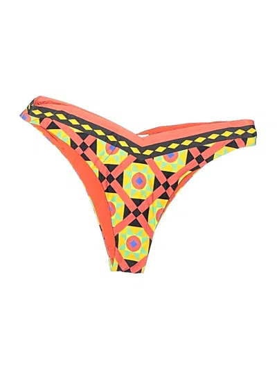 Pre-owned Weworewhat Swimsuit Bottoms In Orange