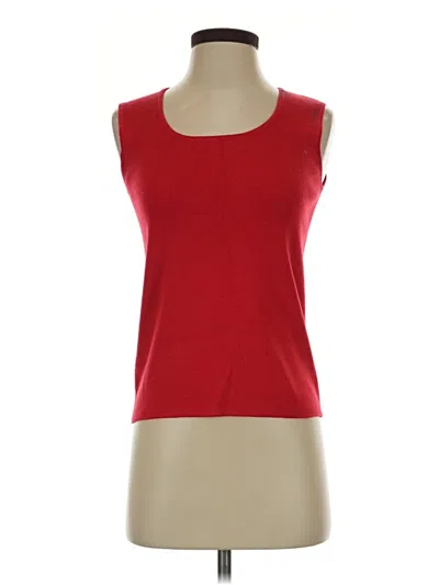 Pre-owned White Stag Sleeveless T-shirt In Red