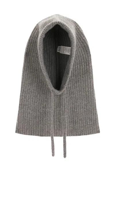 White + Warren Cashmere Balaclava In Graphite Heather