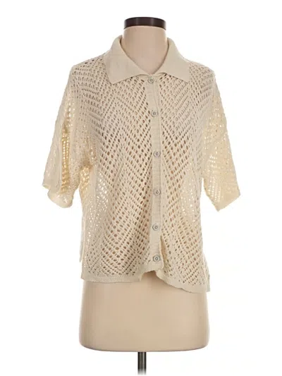 Pre-owned Wild Fable Cardigan Sweater In Ivory