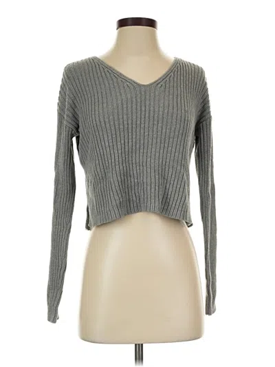 Pre-owned Wild Fable Pullover Sweater In Gray