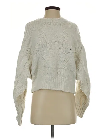 Pre-owned Wild Fable Pullover Sweater In Ivory