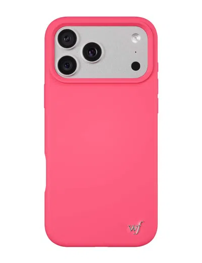 Wildflower Magsafe Hot Pink Iphone Case